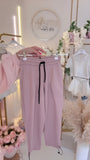Pink Cotton Joggers