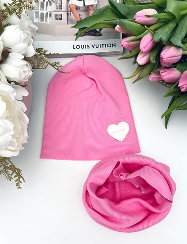 Spring Hat & Snood set