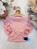 Long Sleeve Rose Top - mylittlev