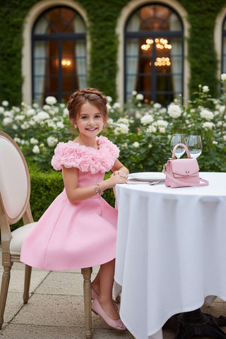 Blush Ruffle Princess Dress - mylittlev