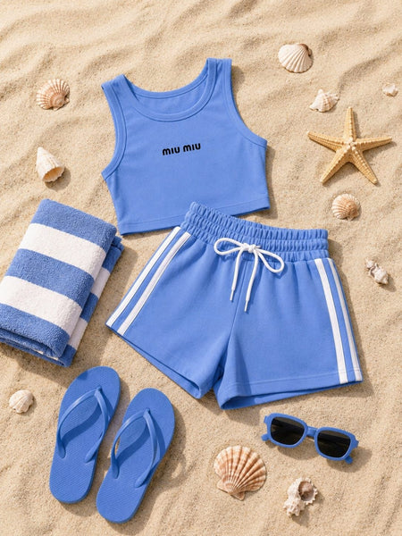Sporty Chill Two-Piece Set - mylittlev