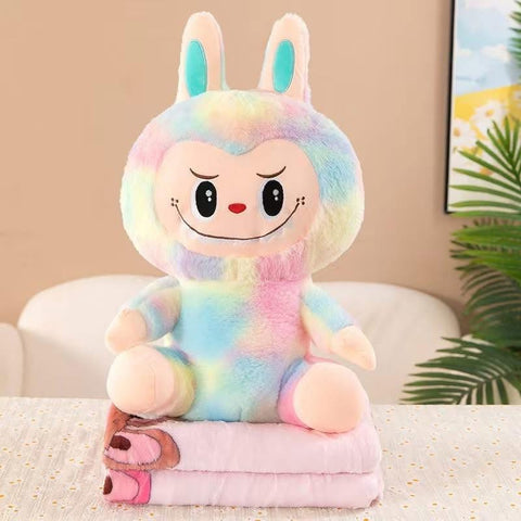 Labubu Plush with Blanket