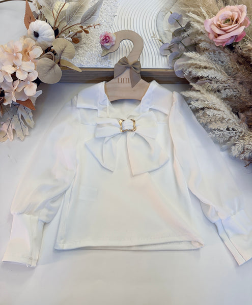 Delicate Bow Shirt