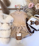 Sparkly Bow Bubble Dress