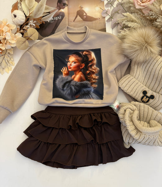 Stylish Girl Sweatshirt