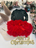 Red Tulle Skirt