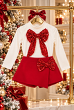 Sequin Bow Outfit