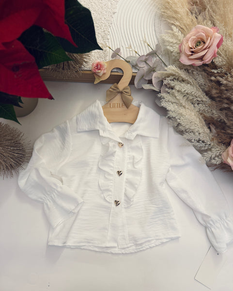 Heart Buttoned Shirt