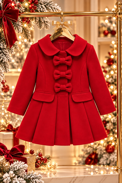 Bow Red Coat