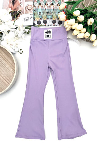 Cotton Flare Trousers