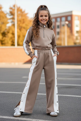 Beige Tracksuit
