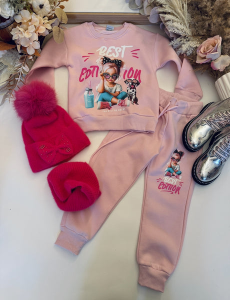 Girl Warm Tracksuit