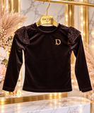 Velour Top - mylittlev