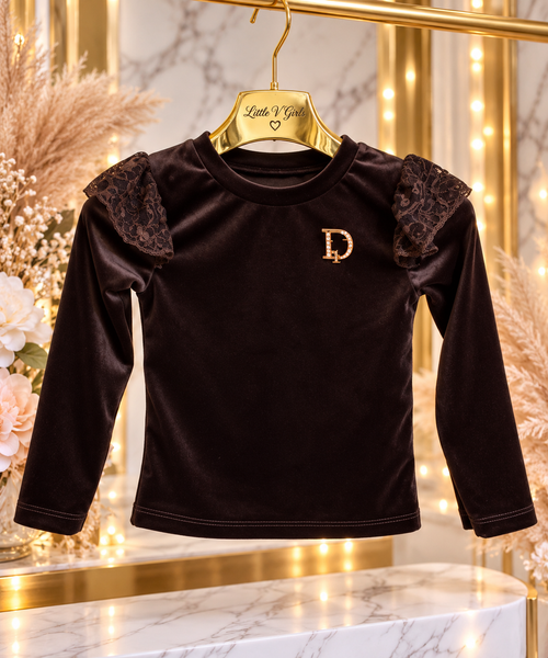Velour Top - mylittlev