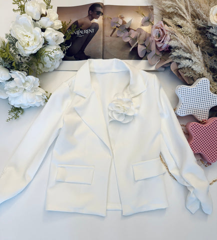 White Blazer
