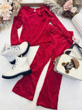 Velour Sparkle Outfit