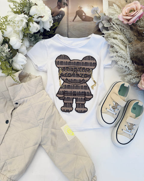 Cute Teddy Tee - mylittlev