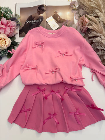 Bow Jumper - PINK