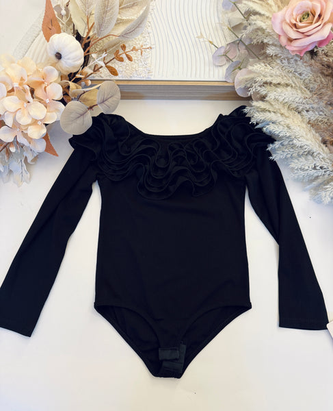 Frill Neck Bodysuit