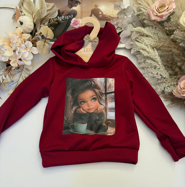 Stylish Girl Hoodie