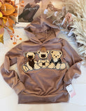 Velour Teddy Hoodie