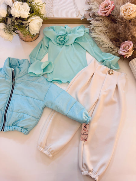 Mint Rose Top - mylittlev