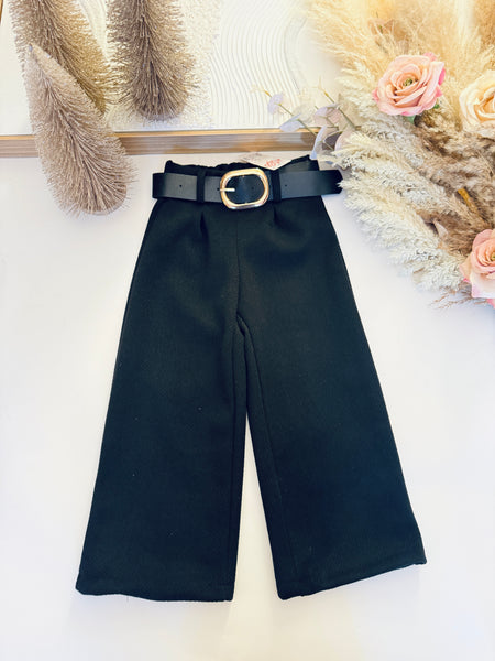 Warm Wide Leg Trousers