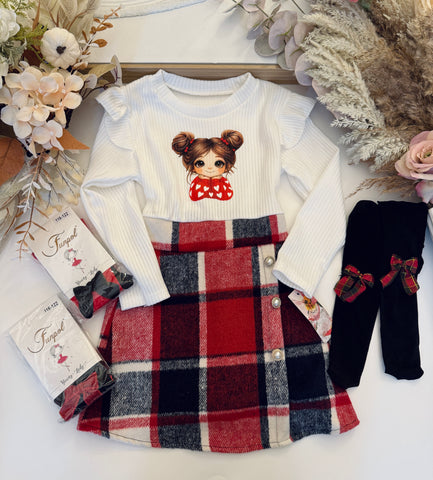 Tartan Combo Dress
