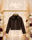 Chocolate and Burgundy Jacket