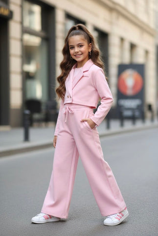 Pretty in Pink Blazer Outfit - mylittlev