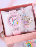 Light up Unicorn Watch with Bracelet