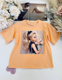 Peach Blossom Chic T-Shirt - mylittlev