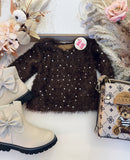 Fluffy Sequin Jumper