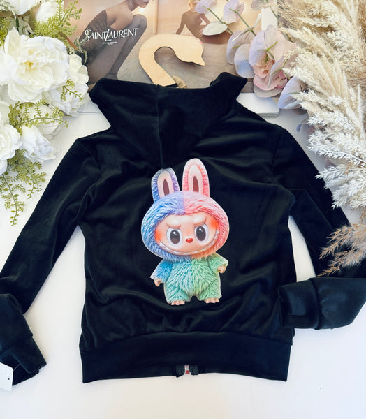 Labubu Velour Hoodie