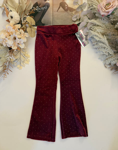 Sequin Velour Flares