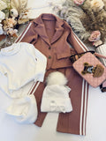 Pink Stripe Outfit