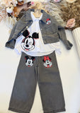 Mickey Mouse Denim Set