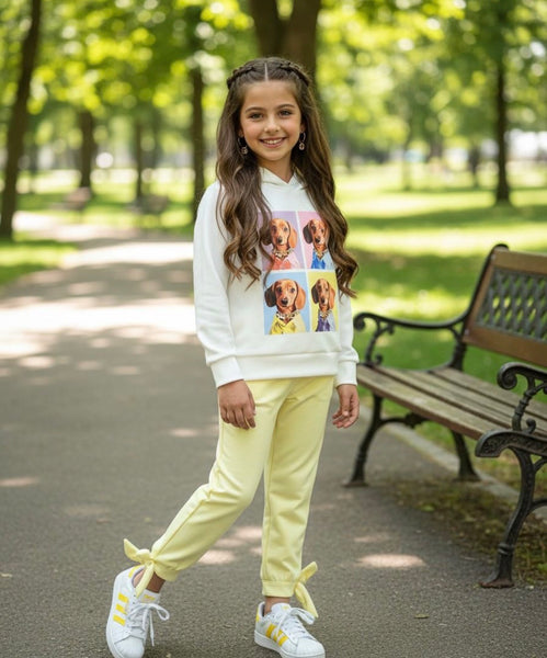 Pop Art Puppy Hoodie