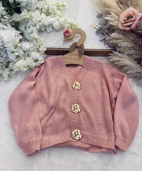 Pink Cardigan