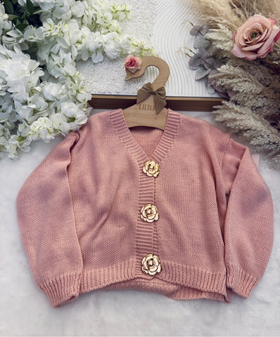 Pink Cardigan