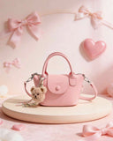 Cute Teddy Bear Charm Bag