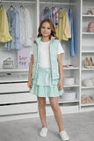 Spring Bow Ruffle Skirt - mylittlev