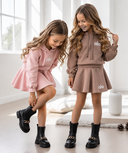 Hoodie & Skirt Set - mylittlev