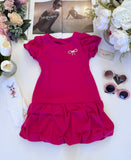 Ruffled Bow Dress