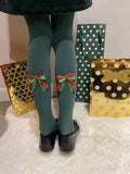 Tartan Bow Tights mi