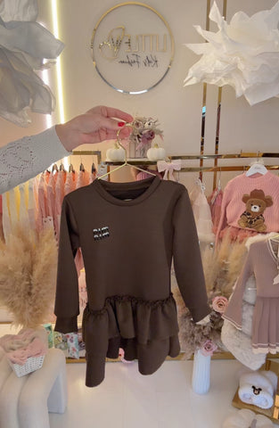 Miu Chocolate Dress