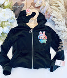 Labubu Velour Hoodie