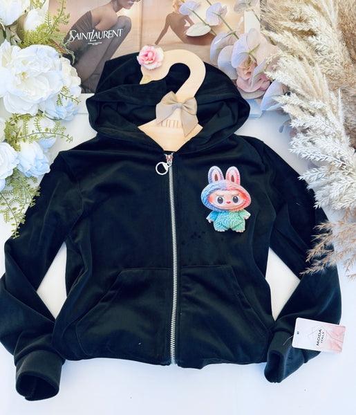 Labubu Velour Hoodie