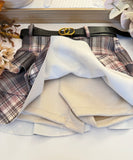 Tartan Print Skort