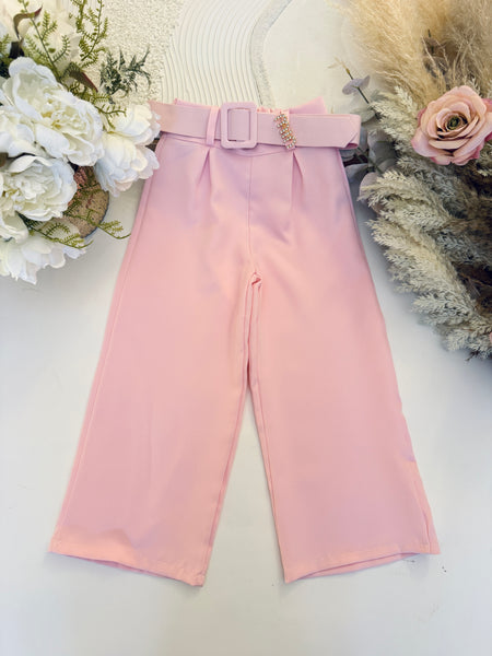 Wide Leg Spring Trousers - mylittlev